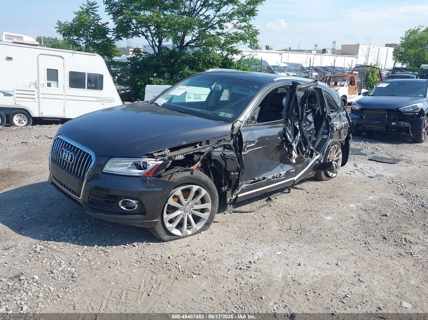 Vin: wa1lfafp0fa095310, lot: 45905476, audi q5 2.0t premium 20152