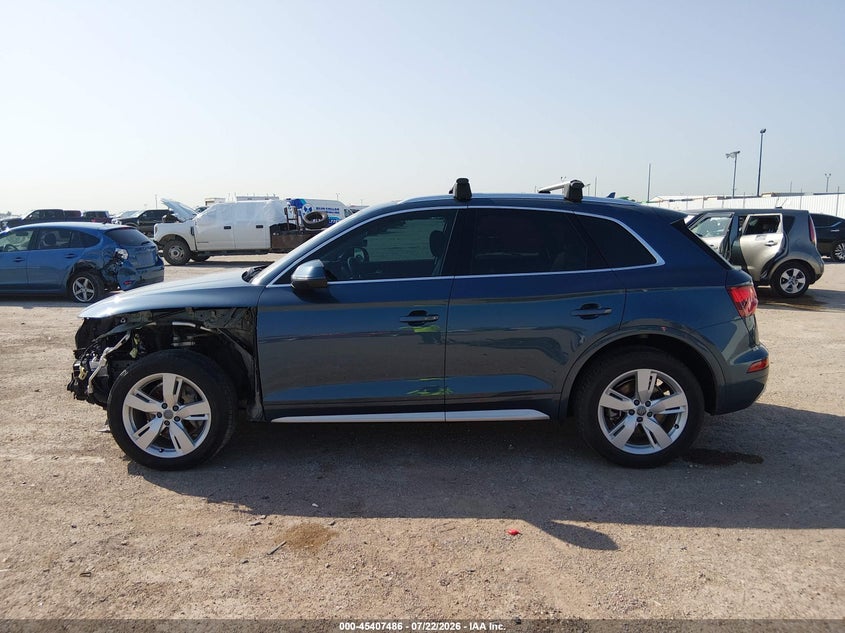 2018 Audi Q5 2.0T Premium/2.0T Tech Premium VIN: WA1BNAFY5J2096933 Lot: 45407486