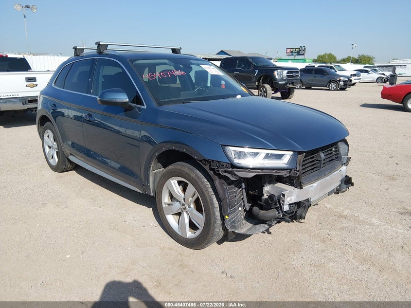 2018 Audi Q5 2.0T Premium/2.0T Tech Premium VIN: WA1BNAFY5J2096933 Lot: 45407486