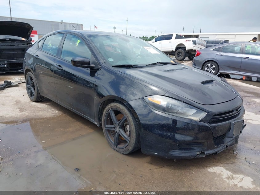 2016 Dodge Dart Sxt, Front, IAAI, VIN 1C3CDFBBXGD728337