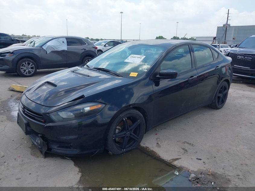Vin: 1c3cdfbbxgd728337, lot: 45905514, dodge dart sxt 20162