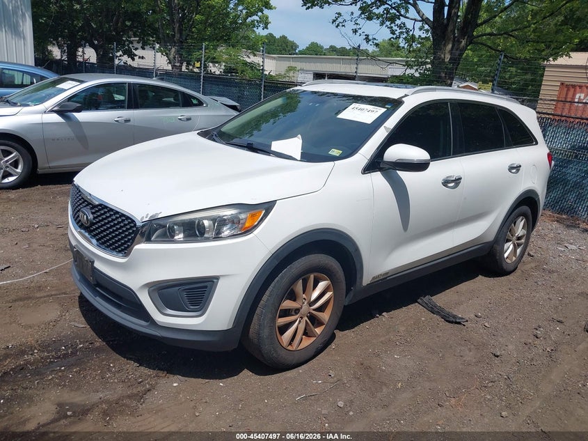 2016 KIA SORENTO SPORT UTILITY VEHICLE 3.3L V-6 DI, DOHC, VVT, 290HP