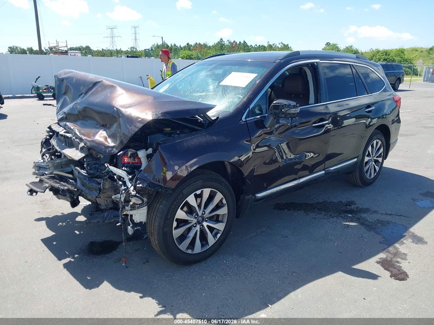 Vin: 4s4bsatc4h3213571, lot: 45905533, subaru outback 2.5i touring 20172