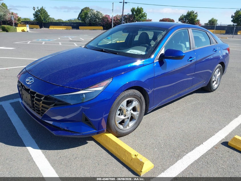 2021 Hyundai Elantra Se, Normal Wear & Tear, IAAI, VIN 5NPLL4AGXMH045236 — photo 2
