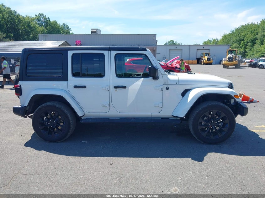 2023 Jeep Wrangler 4Xe Sahara 4X4 VIN: 1C4JJXP64PW630406 Lot: 45407530