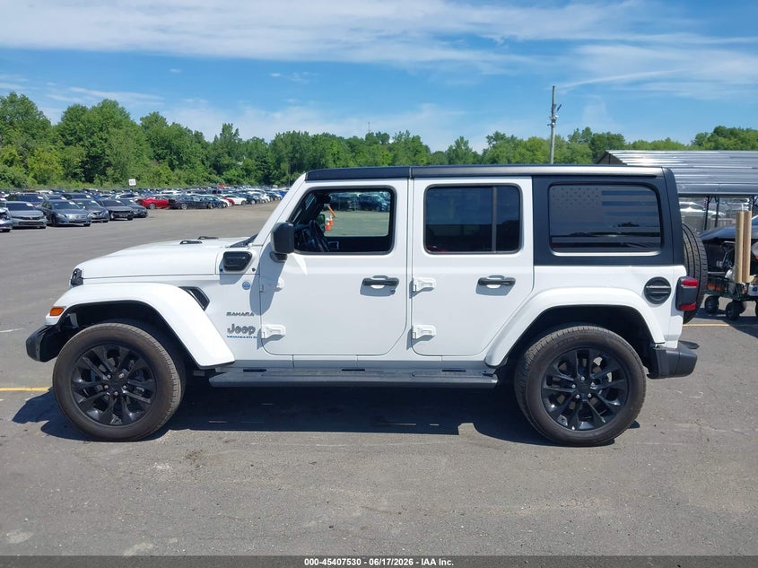 2023 Jeep Wrangler 4Xe Sahara 4X4 VIN: 1C4JJXP64PW630406 Lot: 45407530