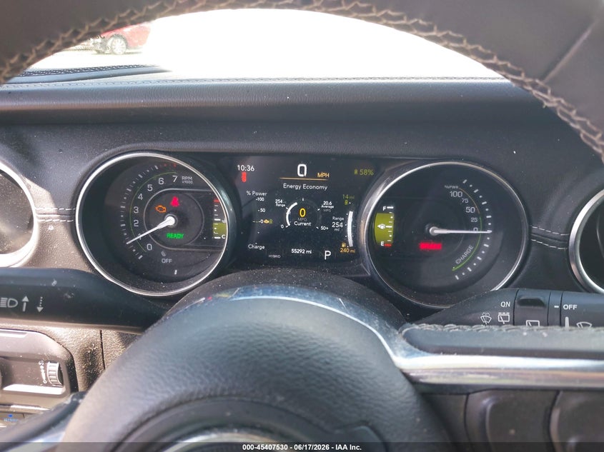2023 Jeep Wrangler 4Xe Sahara 4X4 VIN: 1C4JJXP64PW630406 Lot: 45407530