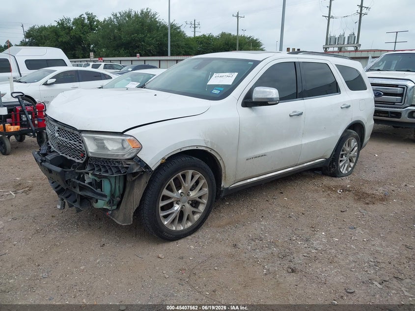 Vin: 1c4rdhegxec537125, lot: 45905585, dodge durango citadel 20142