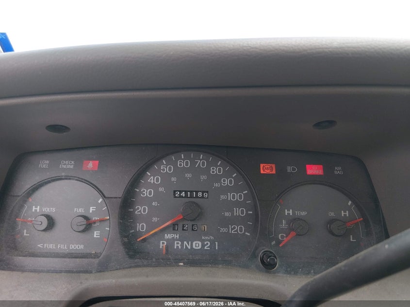 2003 Mercury Grand Marquis Ls VIN: 2MEFM75W03X639598 Lot: 45407569