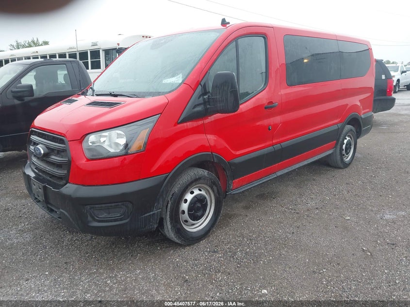 Vin: 1fmzk1y85lkb22990, lot: 45905600, ford transit-150 passenger van 20202