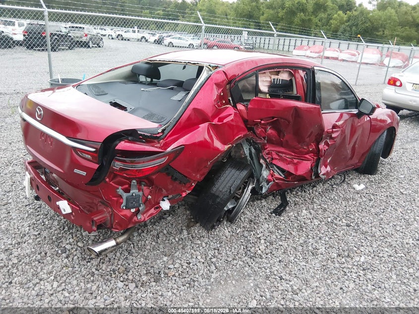 Vin: jm1gl1um4j1331555, lot: 45905622, mazda 6 sport 20184