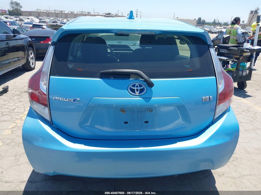 2015 Toyota Prius C Two VIN: JTDKDTB35F1108672 Lot: 45407600