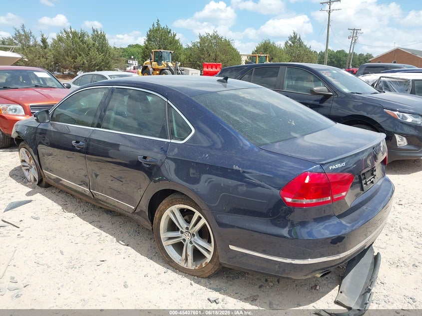 VOLKSWAGEN PASSAT 2015 VIN 1VWCS7A30FC015224