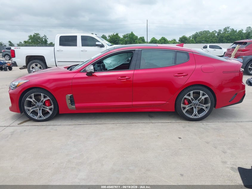 2018 Kia Stinger Gt1 VIN: KNAE45LC1J6040144 Lot: 45407611