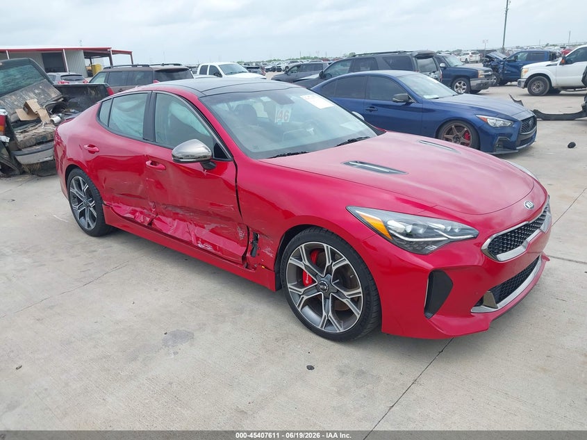 Vin: knae45lc1j6040144, lot: 45905634, kia stinger gt1 2018 img_1