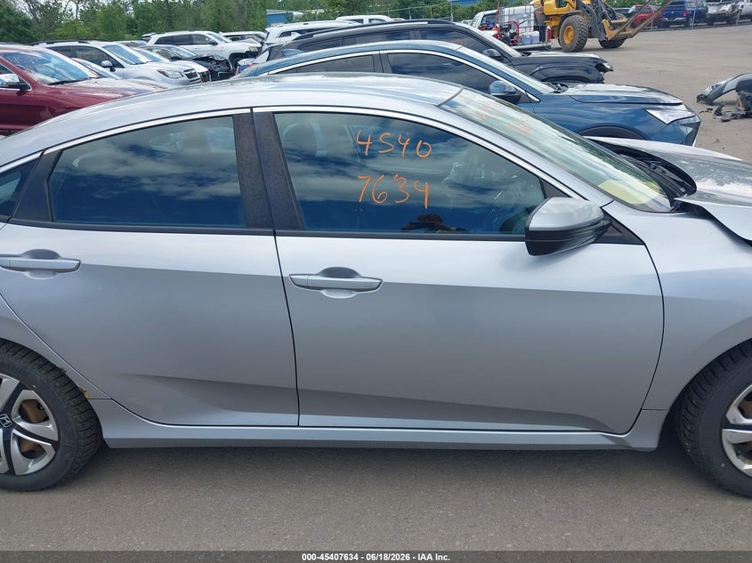 2016 HONDA CIVIC SEDAN 2.0L I-4 DOHC, VVT, 158HP