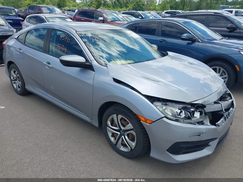 2016 HONDA CIVIC SEDAN 2.0L I-4 DOHC, VVT, 158HP