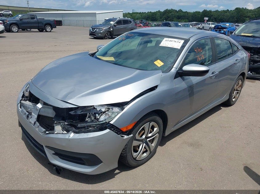 2016 Honda Civic Lx 19XFC2F53GE050067 photo 1
