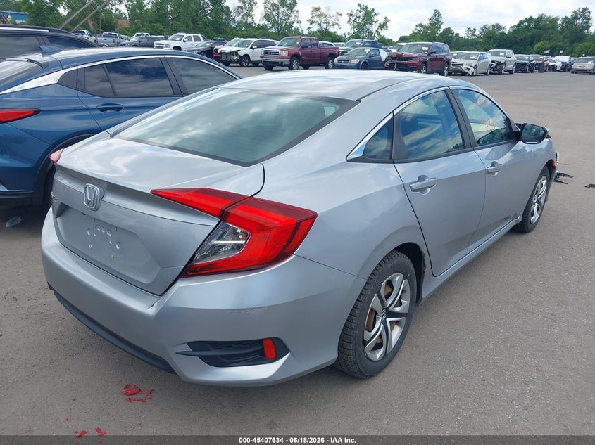 2016 HONDA CIVIC SEDAN 2.0L I-4 DOHC, VVT, 158HP