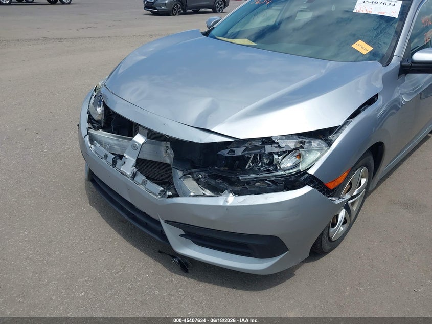 2016 HONDA CIVIC SEDAN 2.0L I-4 DOHC, VVT, 158HP