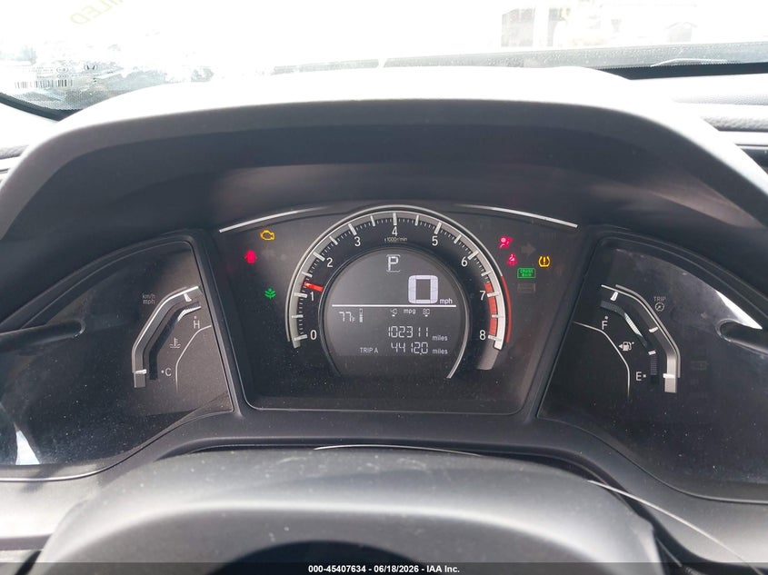 2016 HONDA CIVIC SEDAN 2.0L I-4 DOHC, VVT, 158HP