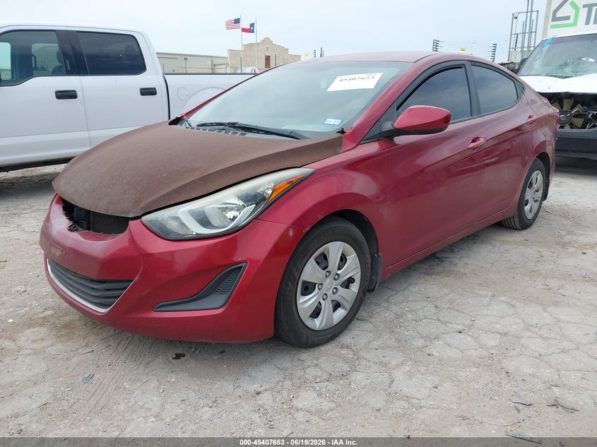 2016 Hyundai Elantra Se 5NPDH4AE6GH756408 photo 1