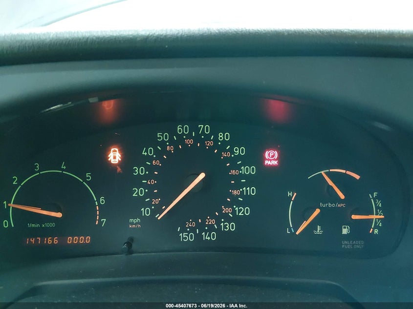 1997 Saab 900 Se VIN: YS3DF55N8V2001483 Lot: 45407673