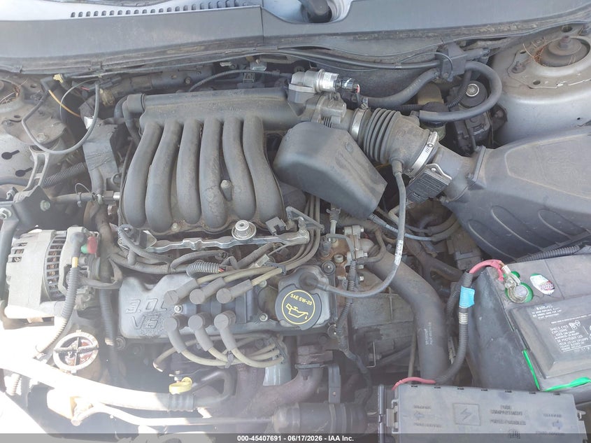2002 Mercury Sable Gs VIN: 1MEFM50U12G606205 Lot: 45407691