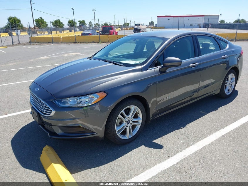 2018 Ford Fusion, Звичайний знос, IAAI, VIN 3FA6P0UU5JR271520 — фото 2