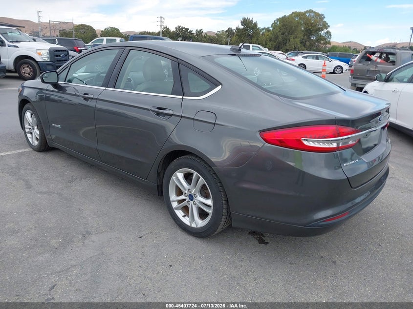 2018 FORD FUSION SEDAN 2.0L I-4 DOHC, VVT, 141HP