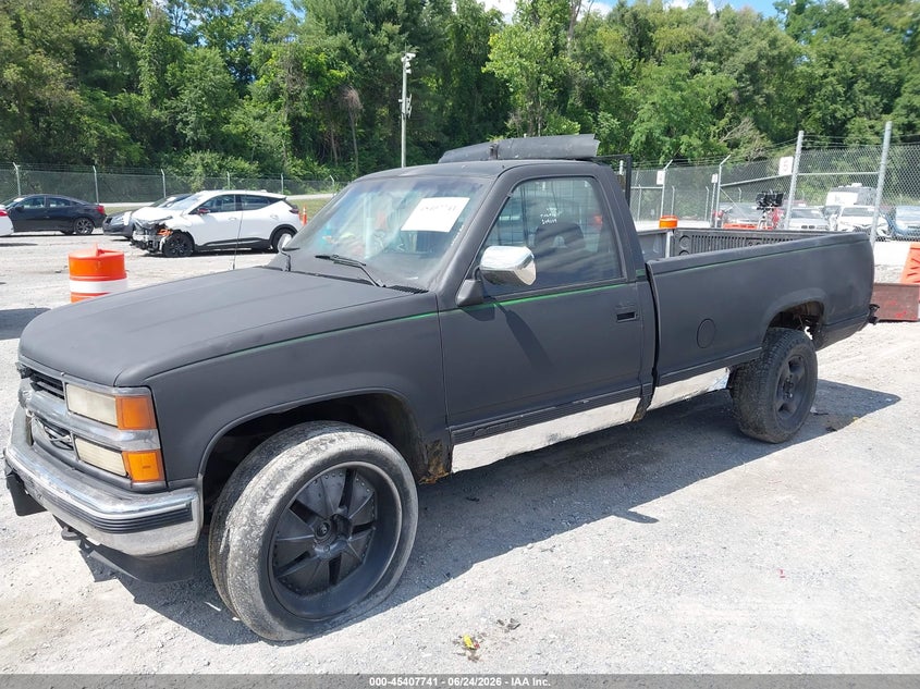1994 Chevrolet Gmt-400 K1500, Звичайний знос, IAAI, VIN 1GCEK14K8RZ249009 — фото 2