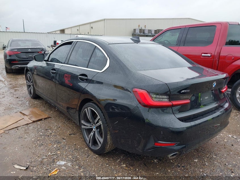 Vin: wba5r7c01mfk48595, lot: 45905800, bmw 330i xdrive 20213