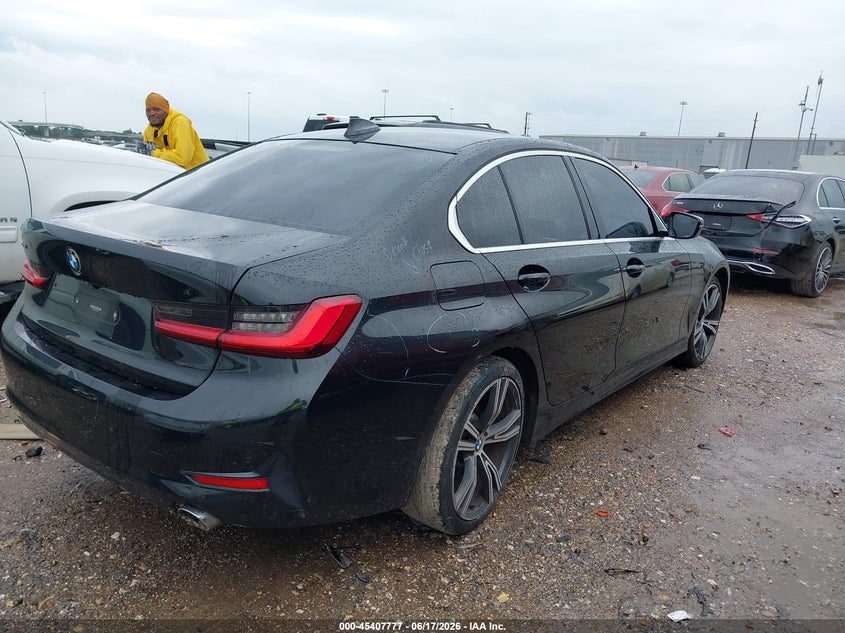 Vin: wba5r7c01mfk48595, lot: 45905800, bmw 330i xdrive 20214