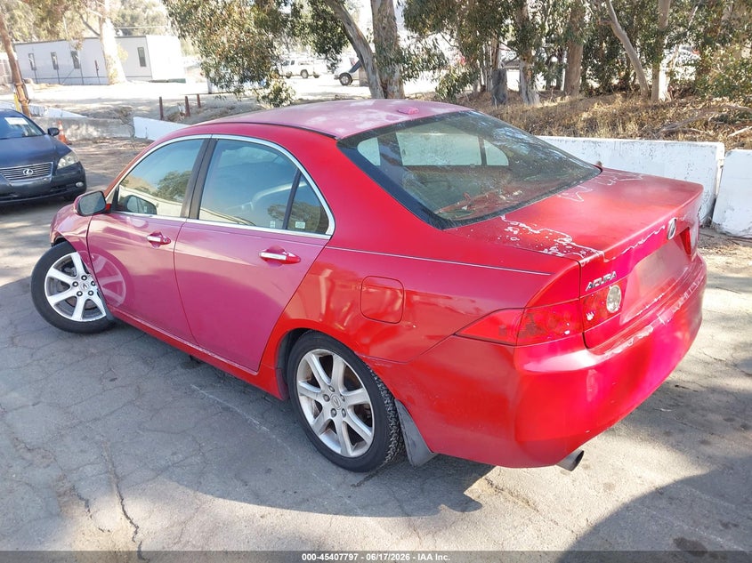 2005 ACURA TSX SEDAN 2.4L I-4 DOHC, VVT, 200HP