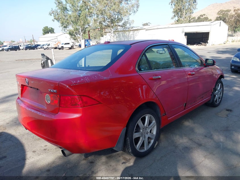 2005 ACURA TSX SEDAN 2.4L I-4 DOHC, VVT, 200HP