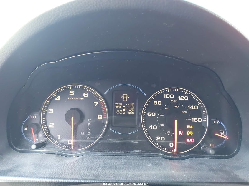 2005 ACURA TSX SEDAN 2.4L I-4 DOHC, VVT, 200HP