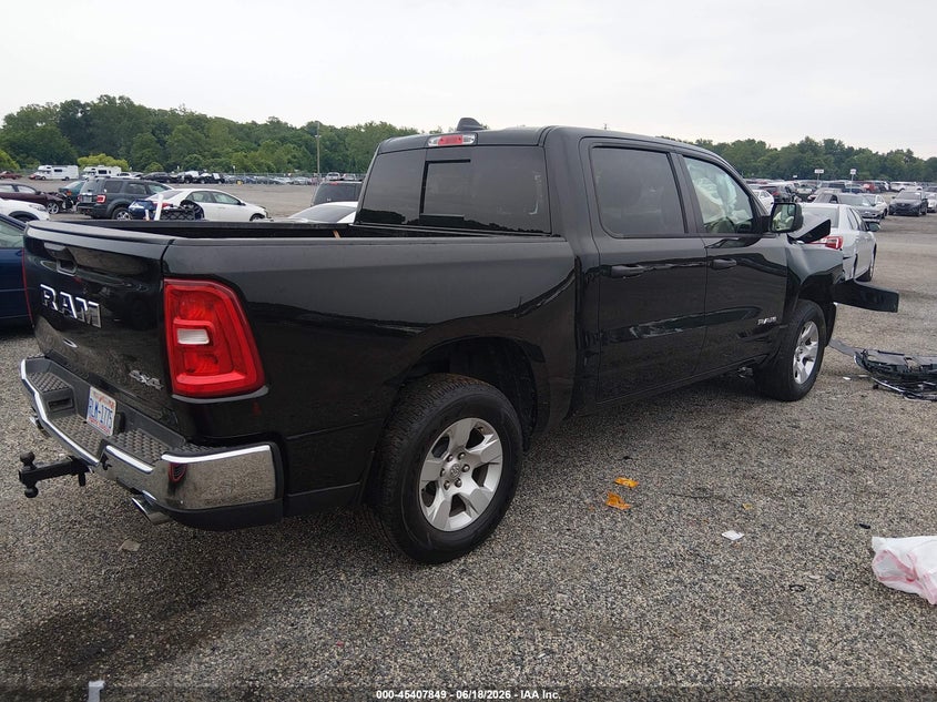 Vin: 1c6srfgp3tn201958, lot: 45905871, ram 1500 tradesman  4x4 5'7 box 20264