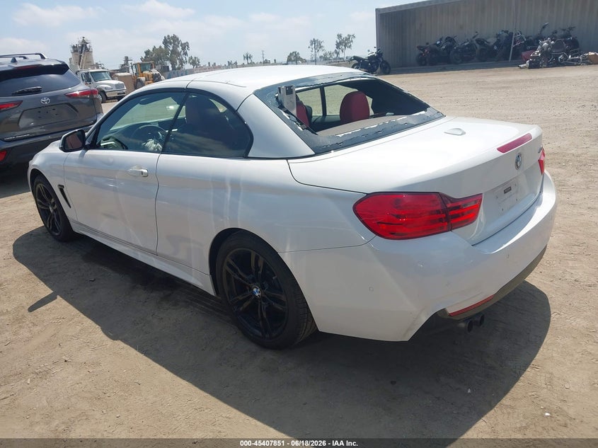 Vin: wba3v7c54ep770860, lot: 45905874, bmw 428i 20143