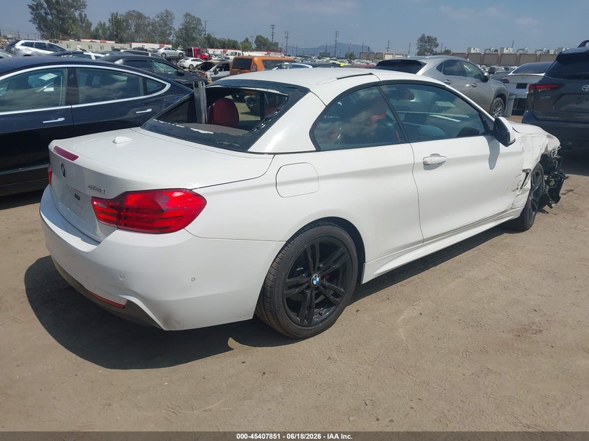 Vin: wba3v7c54ep770860, lot: 45905874, bmw 428i 20144