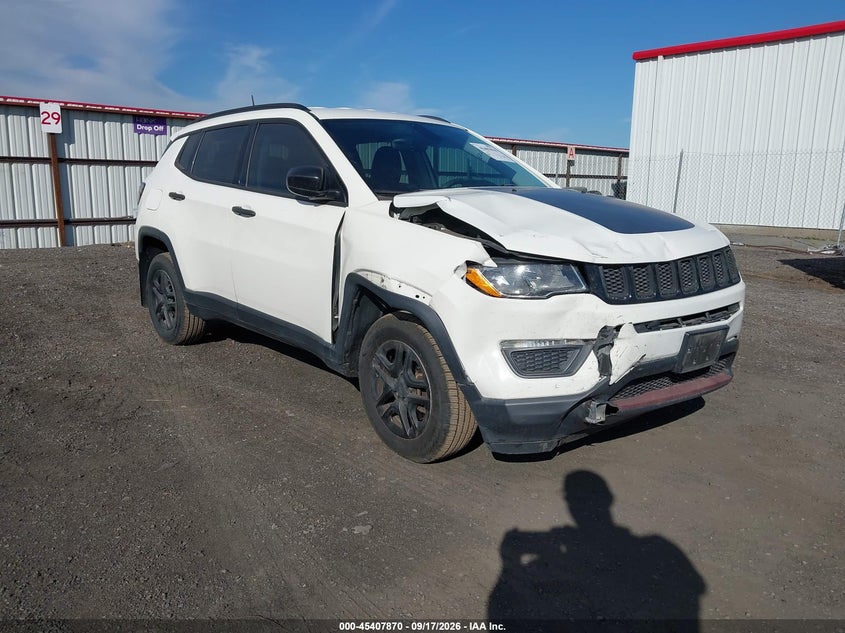 Vin: 3c4njdab3jt131762, lot: 45905893, jeep compass sport 4x4 2018 img_1