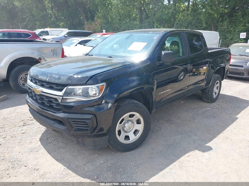 2021 Chevrolet Colorado 2wd  Short Box Wt 1GCGSBEA0M1297714 photo 1
