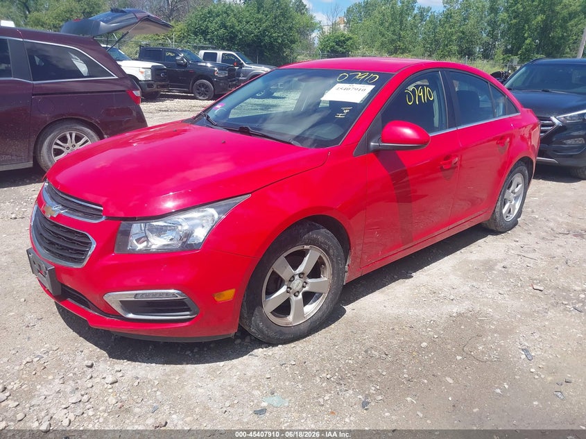 2015 Chevrolet Cruze 1lt Auto 1G1PC5SB8F7272256 photo 1