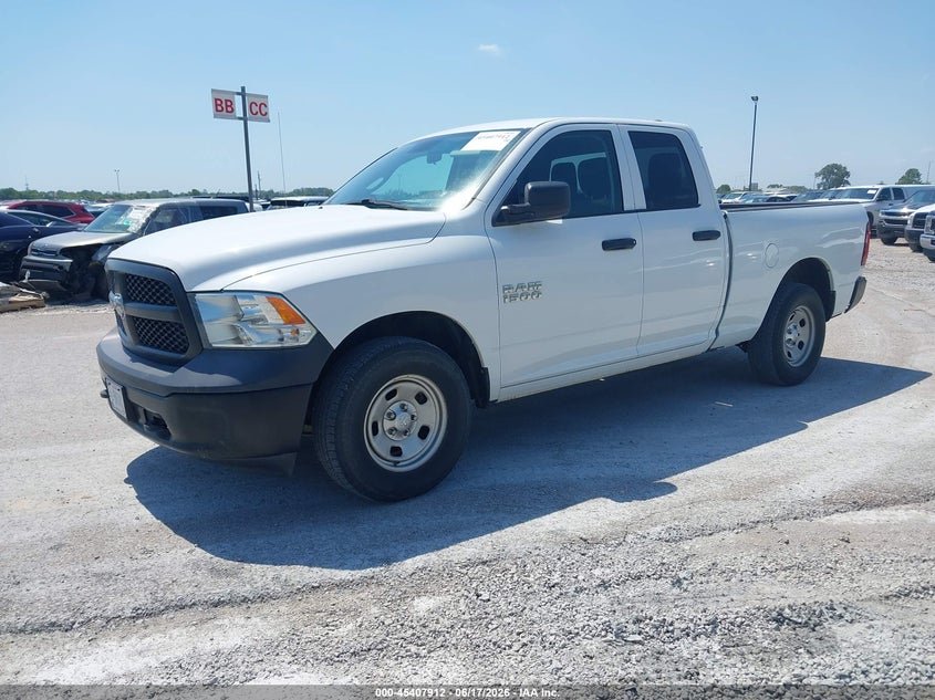 Vin: 1c6rr7fg9hs610318, lot: 45905935, ram 1500 tradesman  4x4 6'4 box 20172