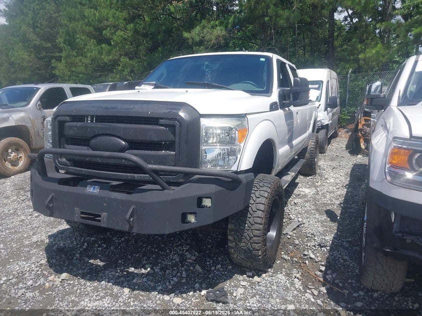 2012 Ford F350, Flood, IAAI, VIN 1FT8W3BT7CEC53561 — photo 2