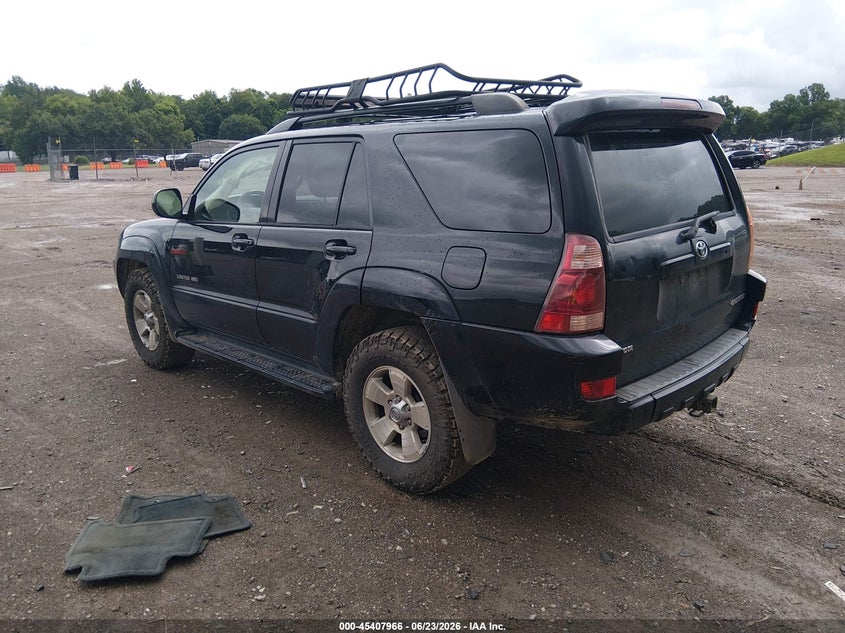 2005 TOYOTA 4RUNNER SPORT UTILITY VEHICLE 4.0L V-6 DOHC, VVT, 245HP