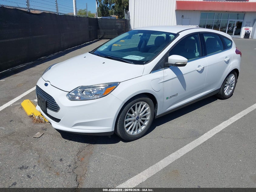 Vin: 1fadp3r43jl296125, lot: 45906041, ford focus electric 20182