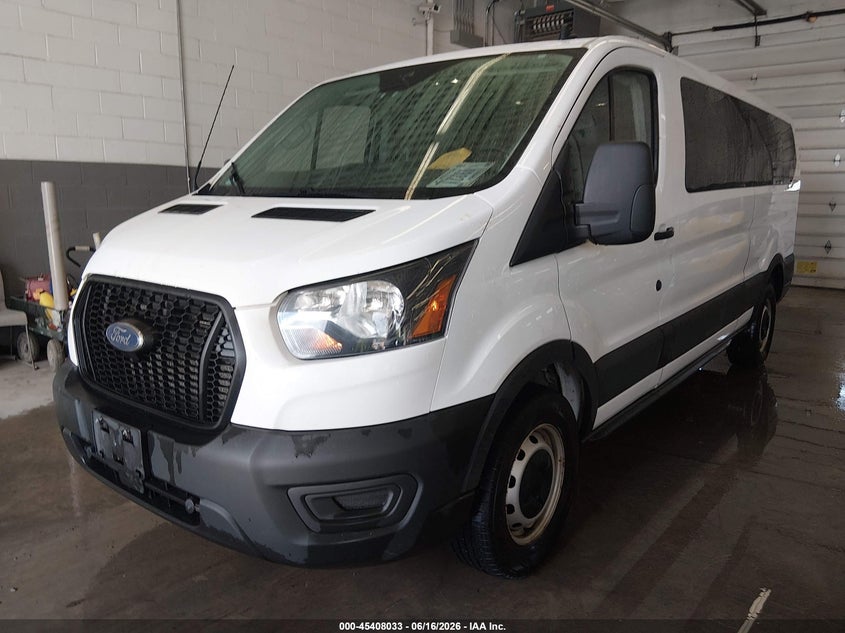 Vin: 1fbax2y88mka52402, lot: 45906055, ford transit-350 passenger van 20212