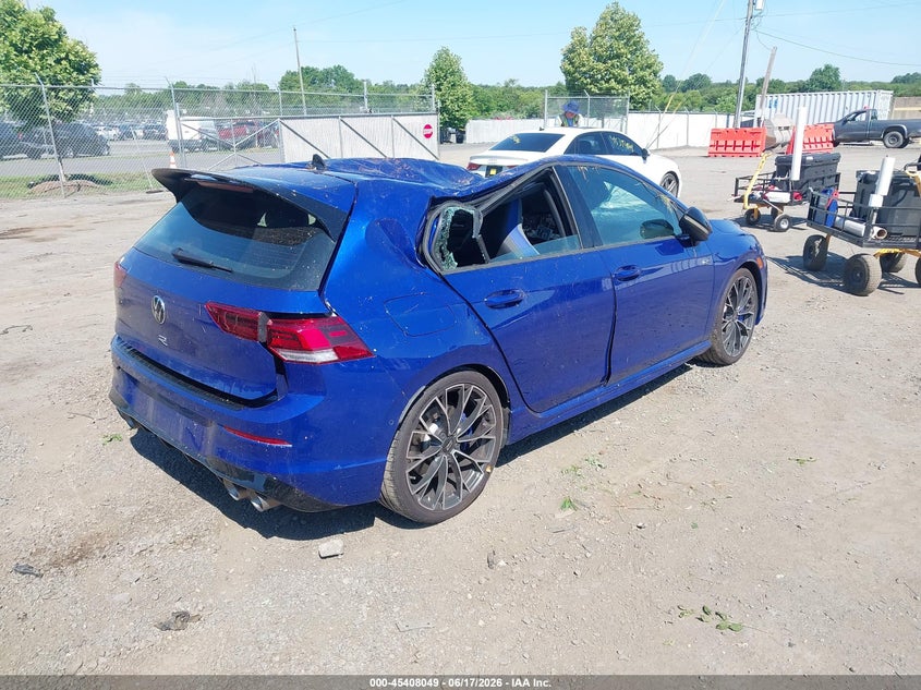 Vin: wvweb7cdxsw210726, lot: 45906071, volkswagen golf r 2.0t 20254