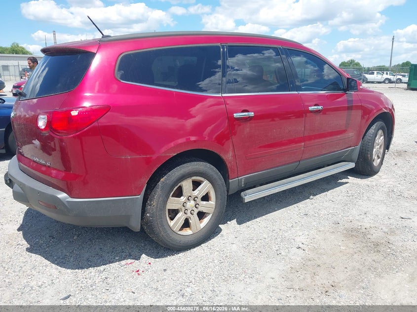 Vin: 1gnkrged1cj378448, lot: 45906100, chevrolet traverse lt w/1lt 20124