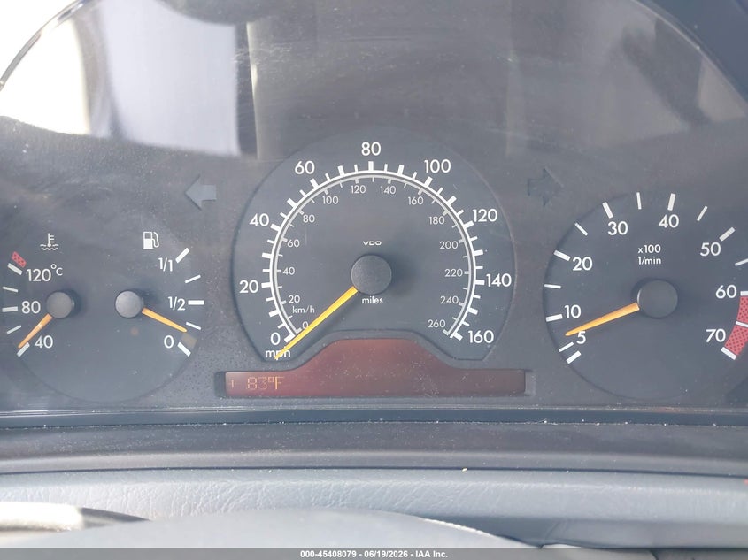 1999 Mercedes-Benz Clk 320 VIN: WDBLK65G2XT007765 Lot: 45408079